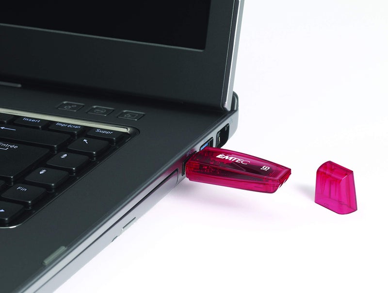 Emtec C410 Color Mix Flash Drive, 16GB, Red, ECMMD16GC410 - Image 2